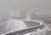 Zastoj preko Iriškog venca: Sneg napravio problem (VIDEO) zastoj-preko-iriskog-venca:-sneg-napravio-problem-(video)